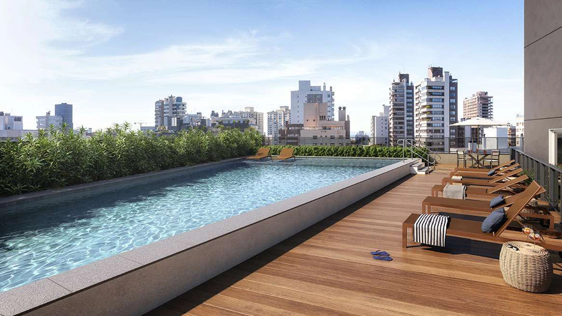 Perspectiva Ilustrada Piscina Adulto