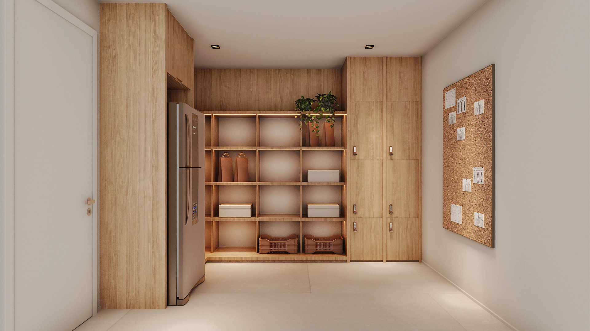 Perspectiva Ilustrada Sala Delivery