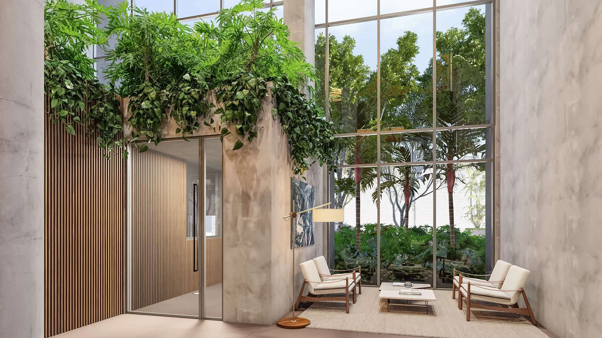 Perspectiva Ilustrada do Lobby (2)